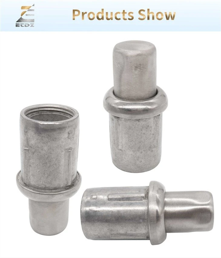 Zinc Die Cast Adjustable Round Foot Insert