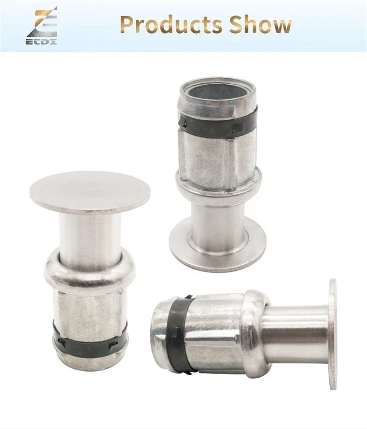 Zinc Die Cast Adjustable Round Foot Insert